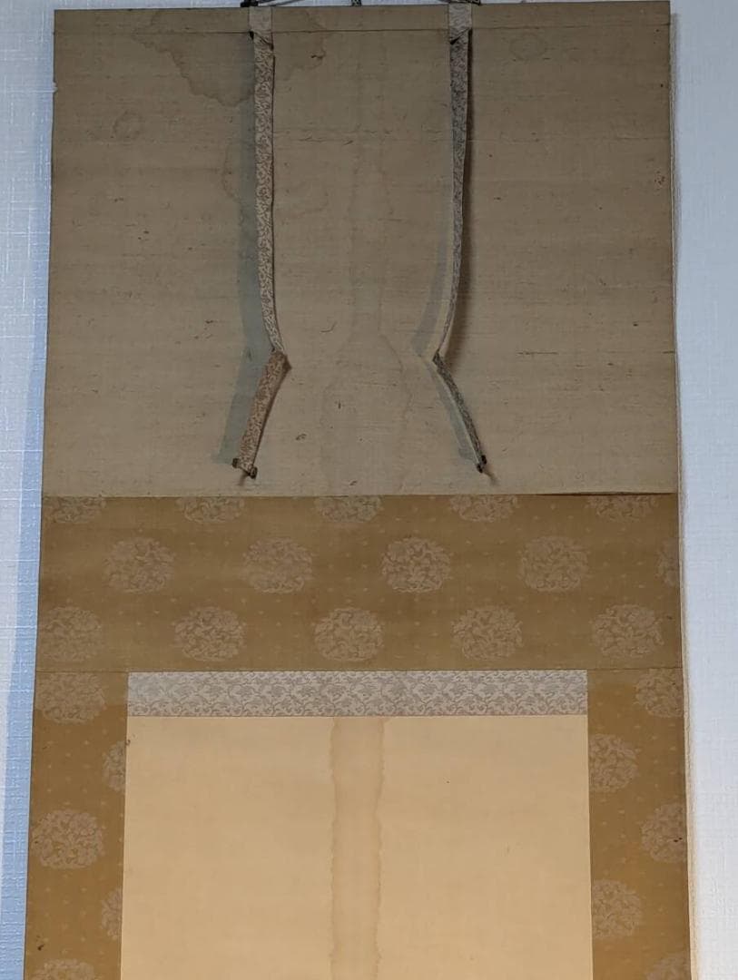 【真作】掛軸　尾竹越堂　大黒天　商売繁盛・福徳円満の守り神　共箱入　T170