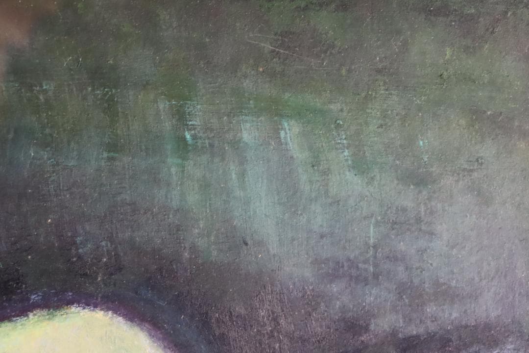 真作保証 和気史郎 「横たわる裸婦」 肉筆12号 1977年 スピリチャル画家