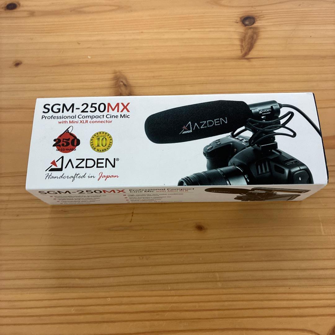 AZDEN SGM-250MX アツデン コンパクトシネママイクロホン
