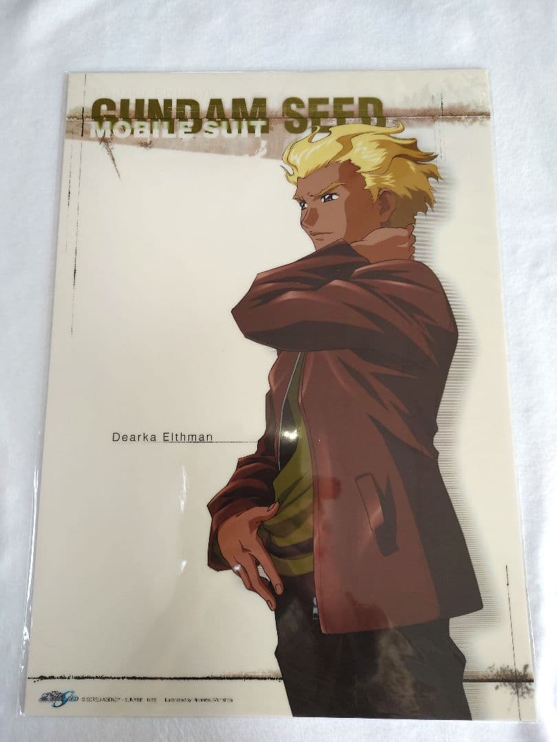 ガンダムSEEDクリアポスター　ガンダムシード　ガンダムシードフリーダム
