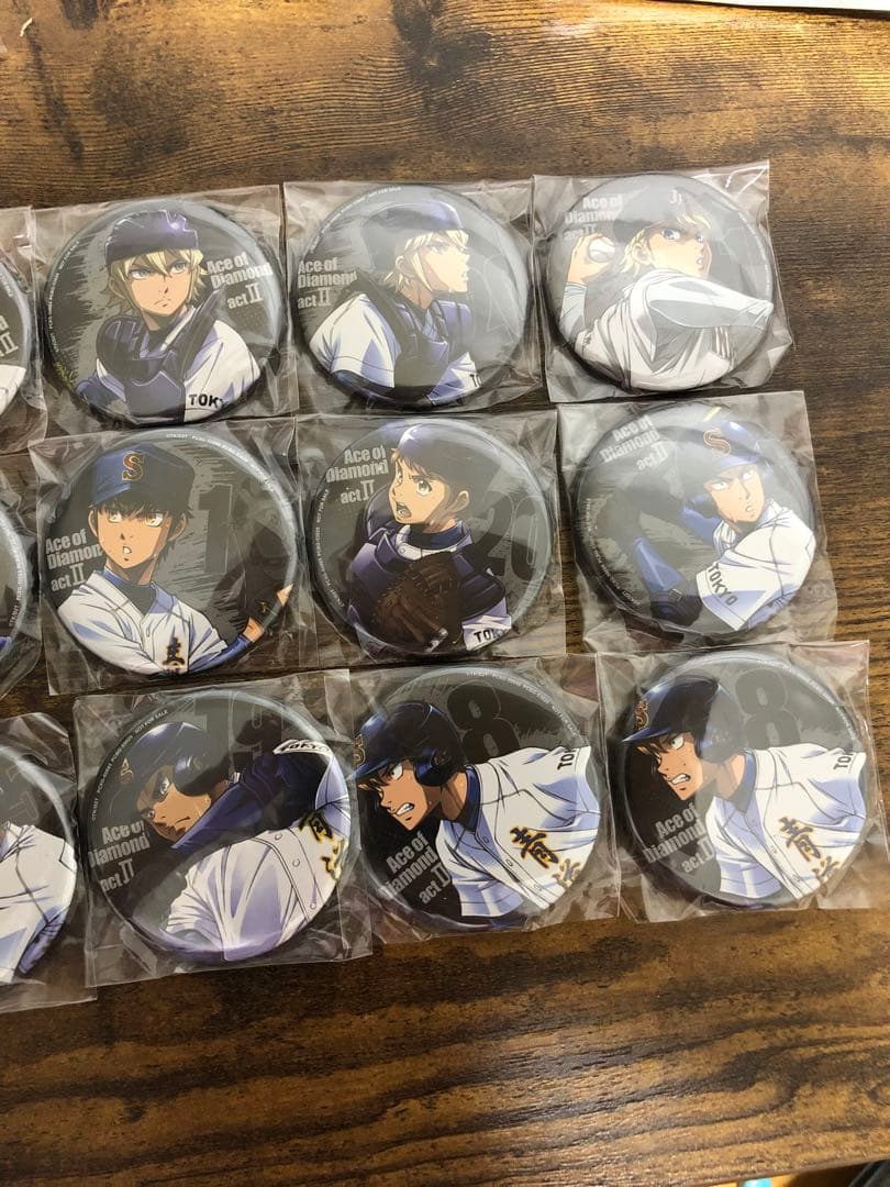 ダイヤのA act Ⅱ Blu-ray 特典 缶バッジ
