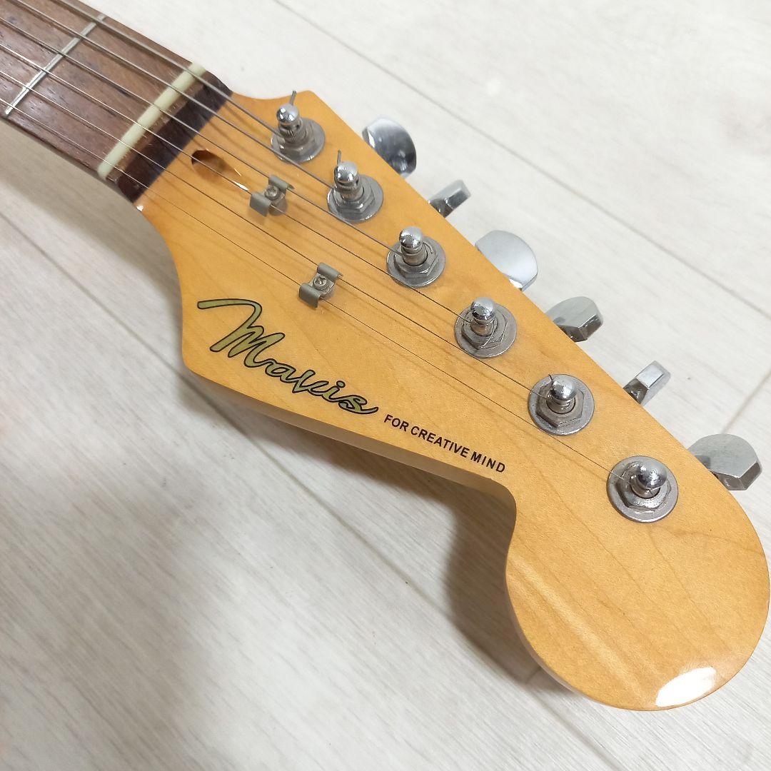 セット2 シールド抜き Mavis ストラトキャスター サンバースト