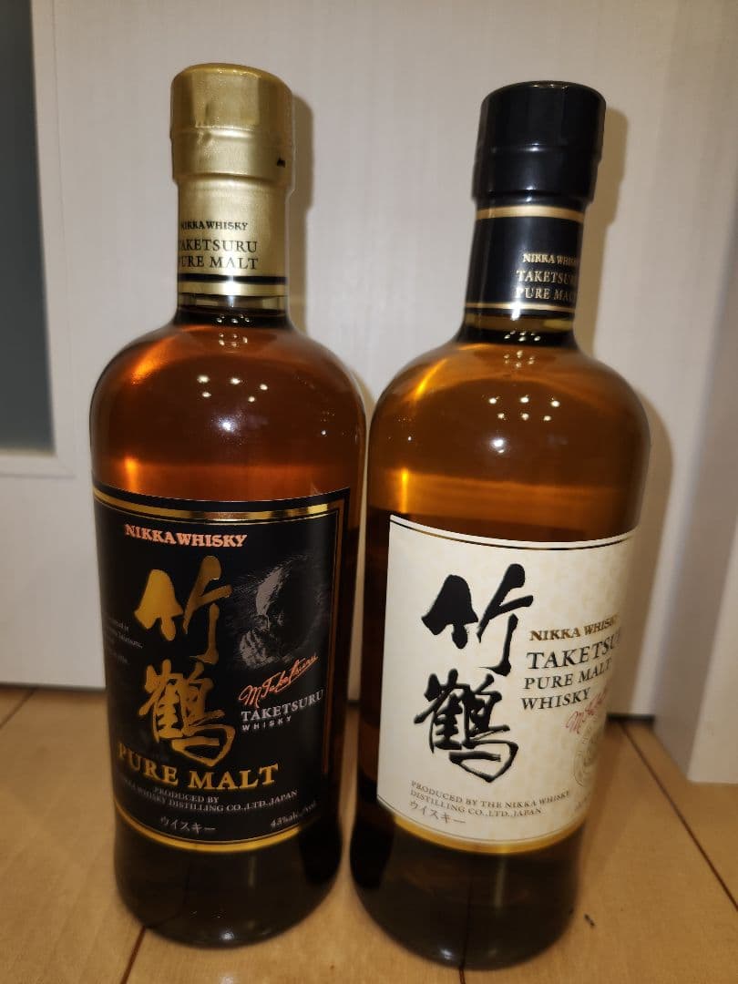 ジャパニーズウイスキー⭐竹鶴⭐新、旧　700mlセット