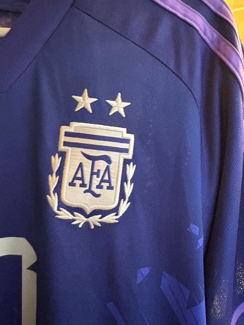 【正規品】激レア！ アルゼンチン代表 2022 アウェイ メッシ ユニフォーム