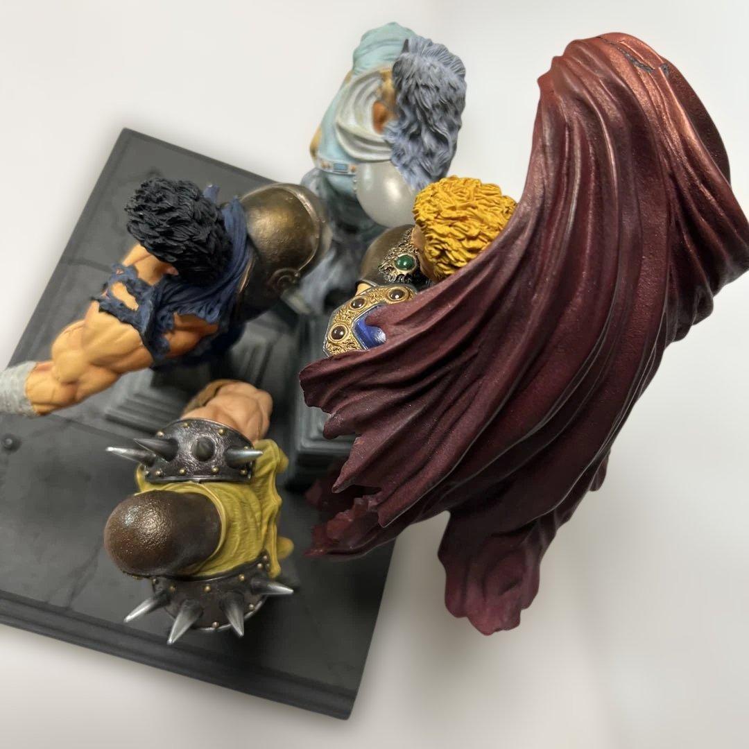 海洋堂　北斗の拳　胸像フィギュア四兄弟まとめ(ジャンク)