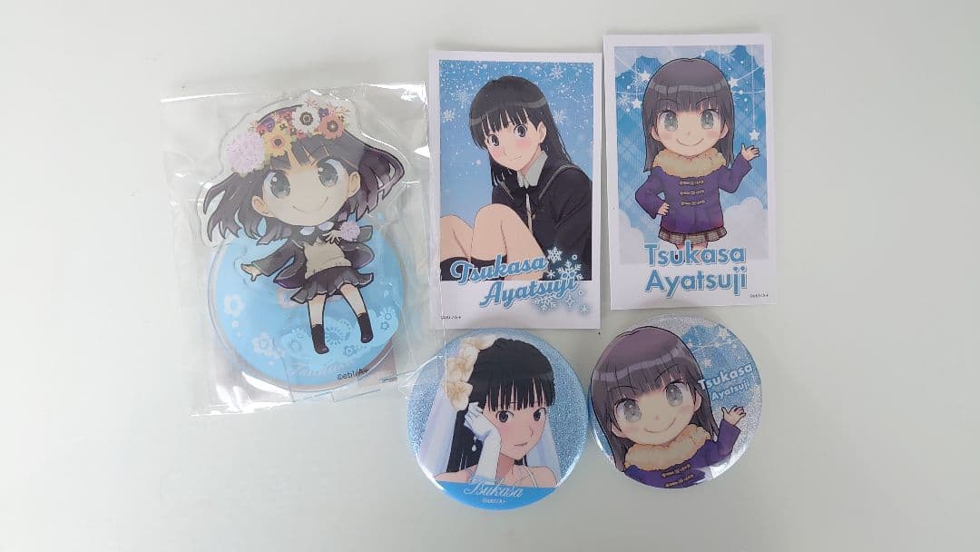 ラス1。アマガミ15周年イベント絢辻詞イベントグッズ5 点セット+おまけ付き