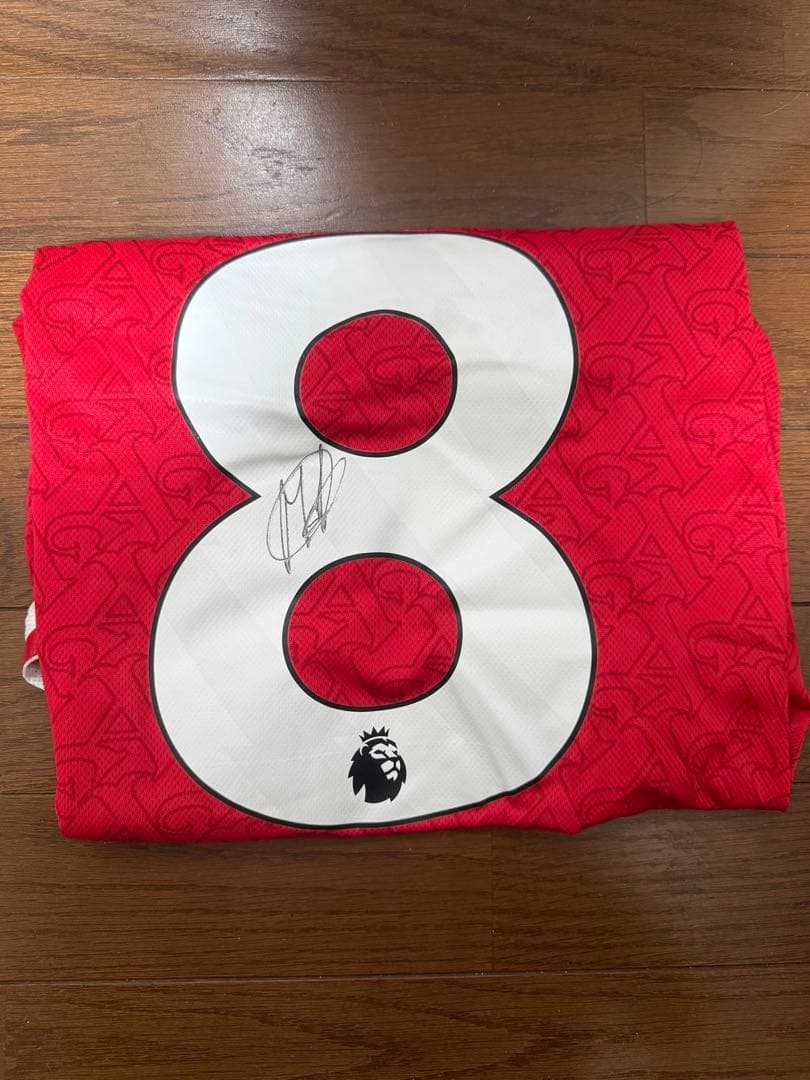 25/26 アーセナル プロ仕様ユニフォーム　Mサイズ　ウーデゴール直筆サイン