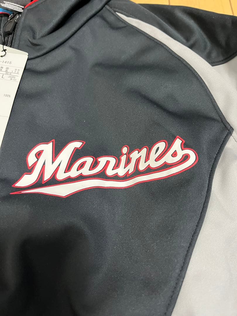 千葉ロッテマリーンズ　デサント製グランドコート　ジャケット新品　支給ユニフォーム