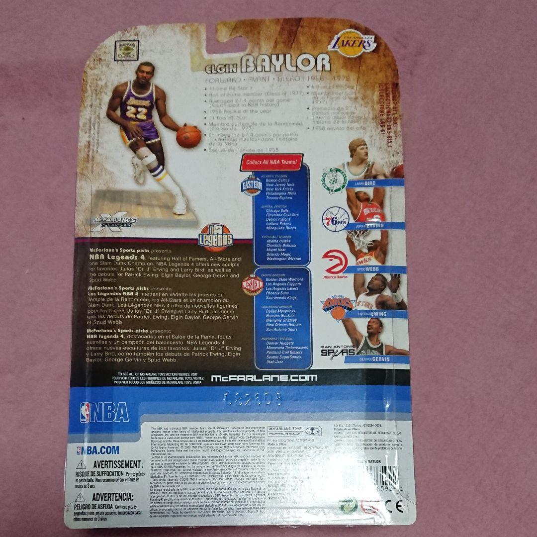 NBA エルジン・ベイラー フィギュア