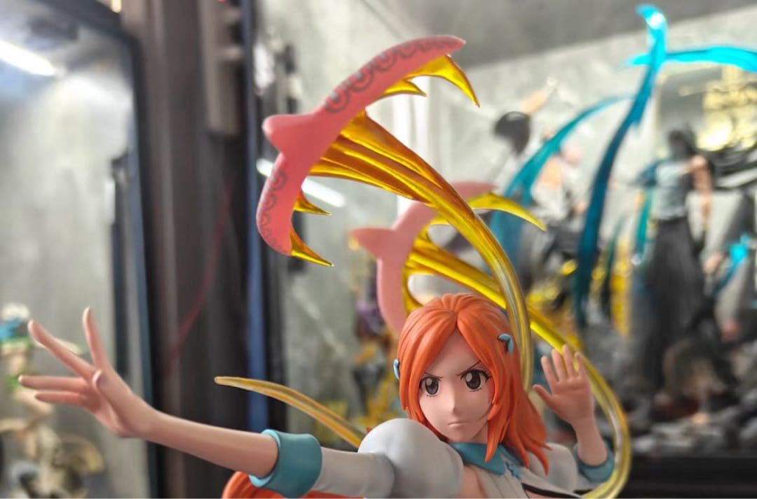 BLEACH 黒衣少年図 井上織姫 ガレージキット スタチュー③