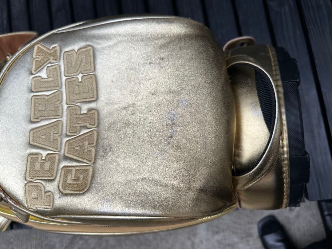 パーリーゲイツ　キャディバッグ　限定品ゴールド