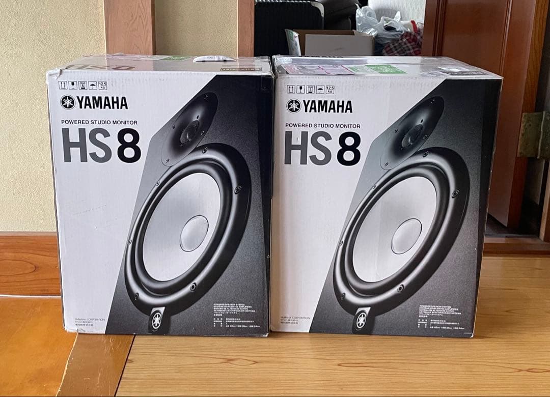 (1月末迄の出品) YAMAHA HS8 ペアセット