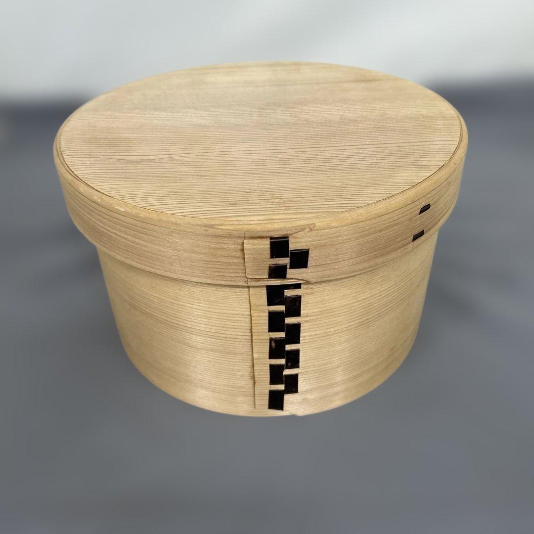 木製 円形 曲げわっぱ 20cm