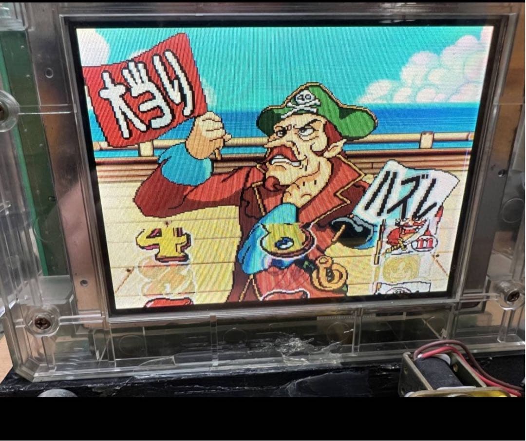 CRキャプテンフラッグ　卓上パチンコ　家庭用電源仕様　フル可変組み込み