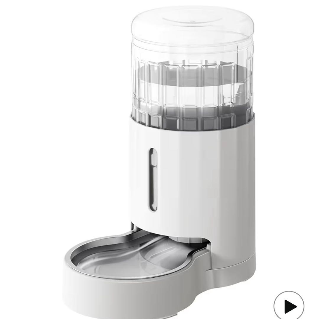 自動給餌器 4L ホワイト デジタル表示