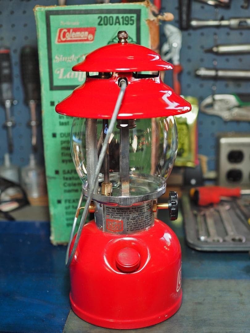 美品箱付き1978年6月 コールマン200A Coleman t60