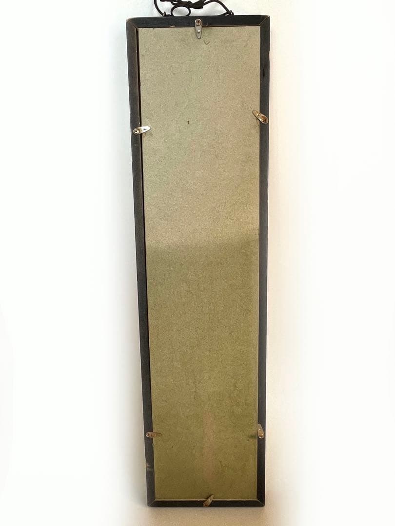 川合玉堂　晩年号　偶庵　短冊　額入　短歌　和歌