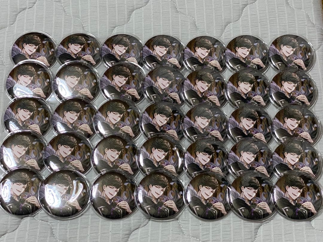 Q-pot.カフェ　グラブル　ベリアル　缶バッジ 35個セット