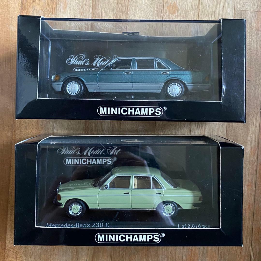 ミニチャンプス MINICHAMPS 1/43 ミニカー メルセデスベンツ