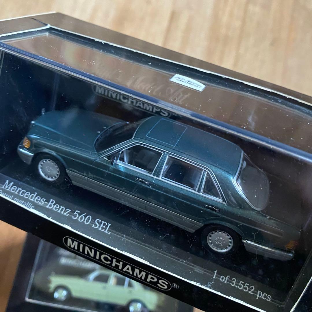 ミニチャンプス MINICHAMPS 1/43 ミニカー メルセデスベンツ