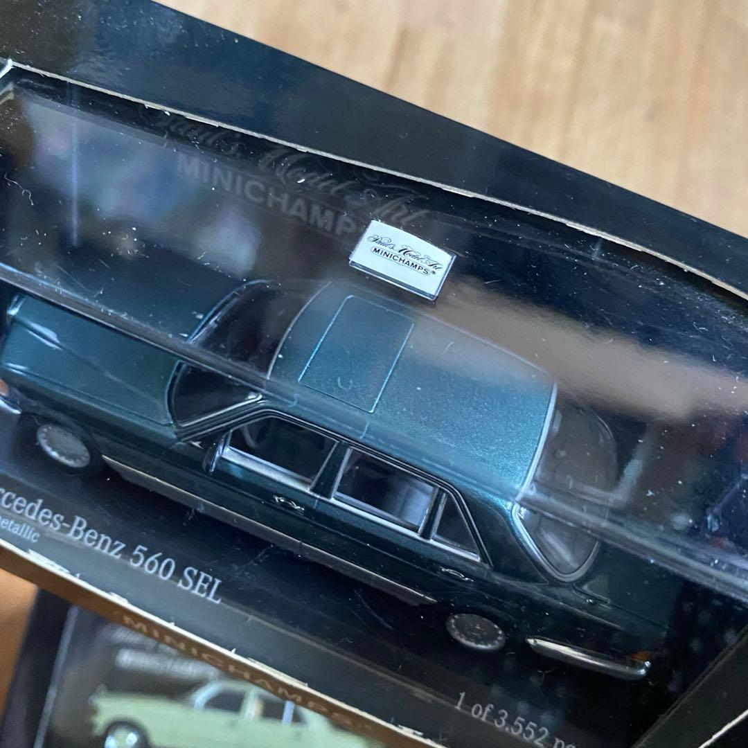 ミニチャンプス MINICHAMPS 1/43 ミニカー メルセデスベンツ