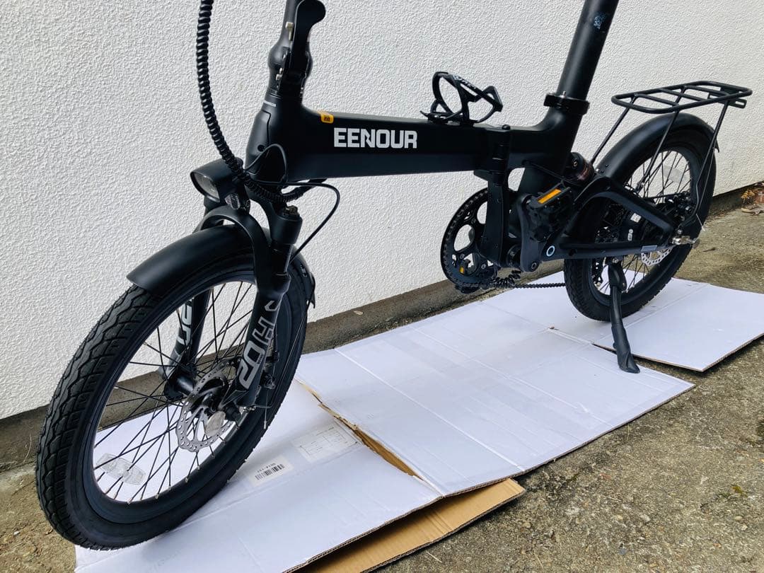 【収納ケース付】EENOUR 電動自転車 C2 折り畳み式 20インチ