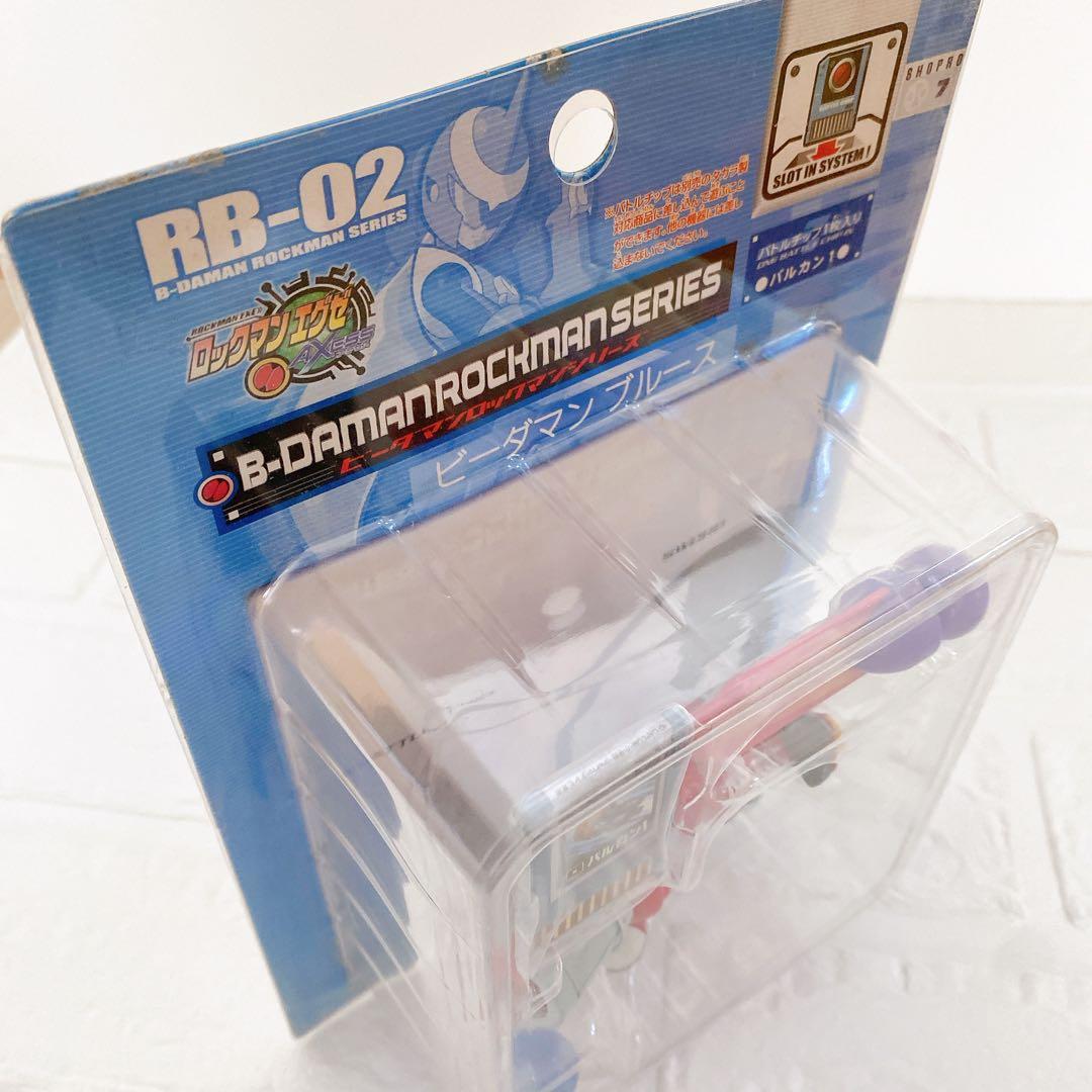 【未開封】ビーダマン ロックマン　ブルース　ミニボム　ロックマンエグゼ　レトロ
