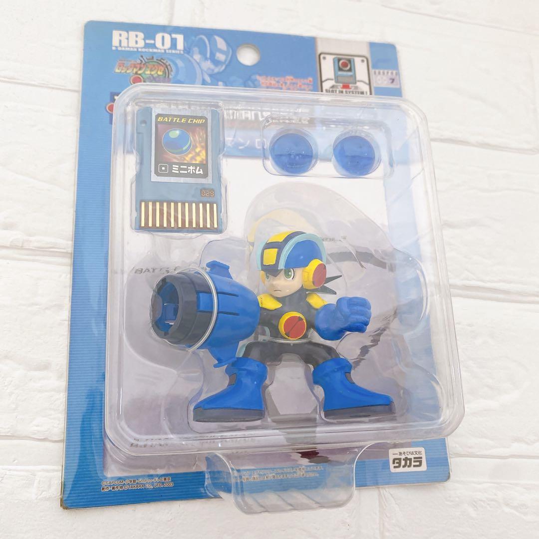 【未開封】ビーダマン ロックマン　ブルース　ミニボム　ロックマンエグゼ　レトロ