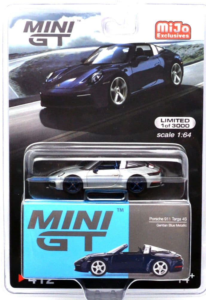 ポルシェ 911 タルガ 4S (ゲンチアンブルーメタリック)　チェイスカー