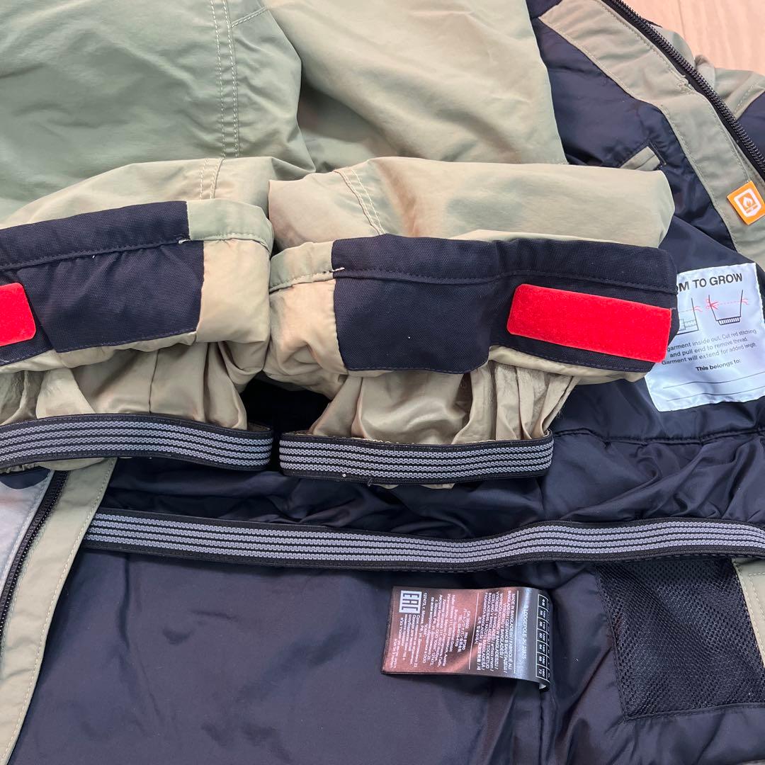 子供用カモフラージュスノーボードウェア