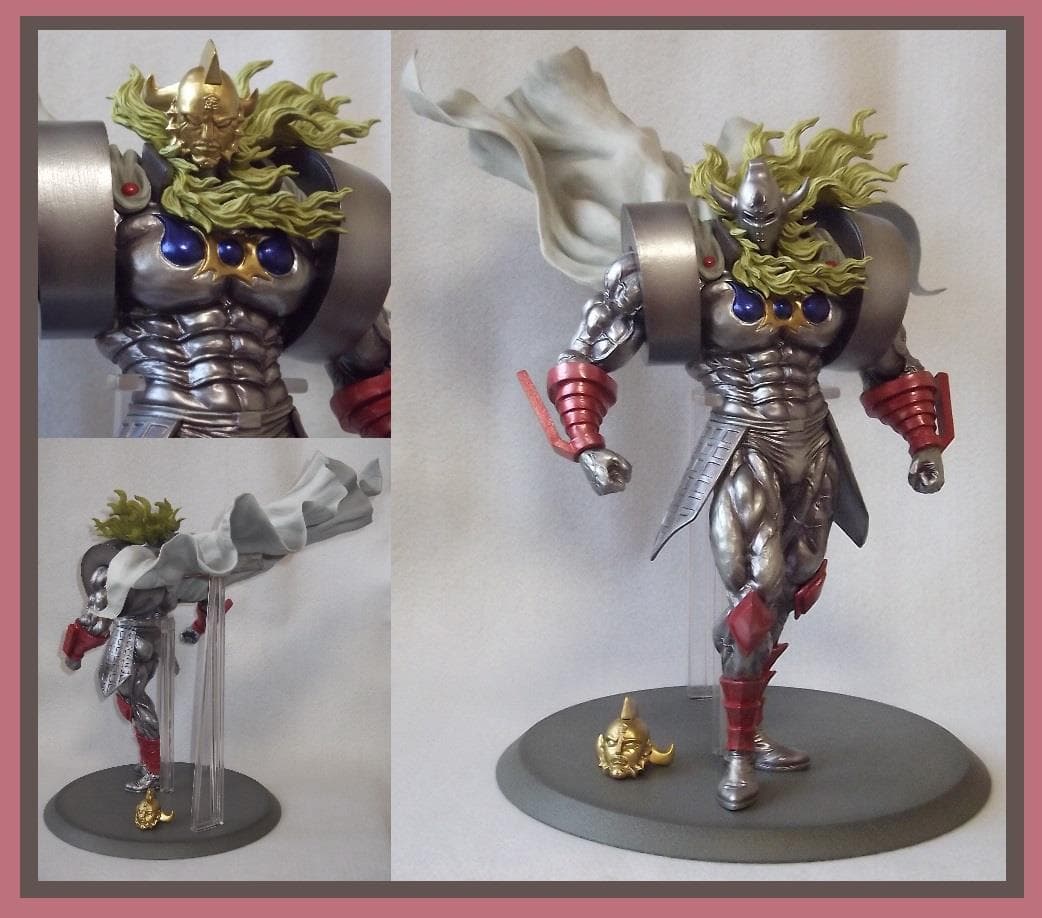 一番くじ　キン肉マン　悪魔将軍フィギュア　原作カラーVer.　リペイント　塗装品