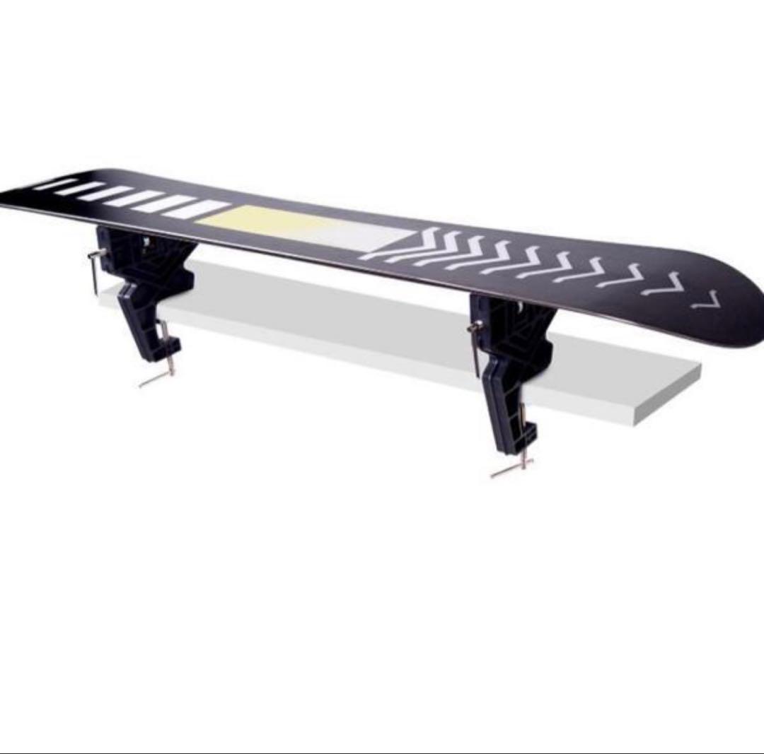 スキースノーボードバイスチューニングワックスや修理スキーバイス2個セット。