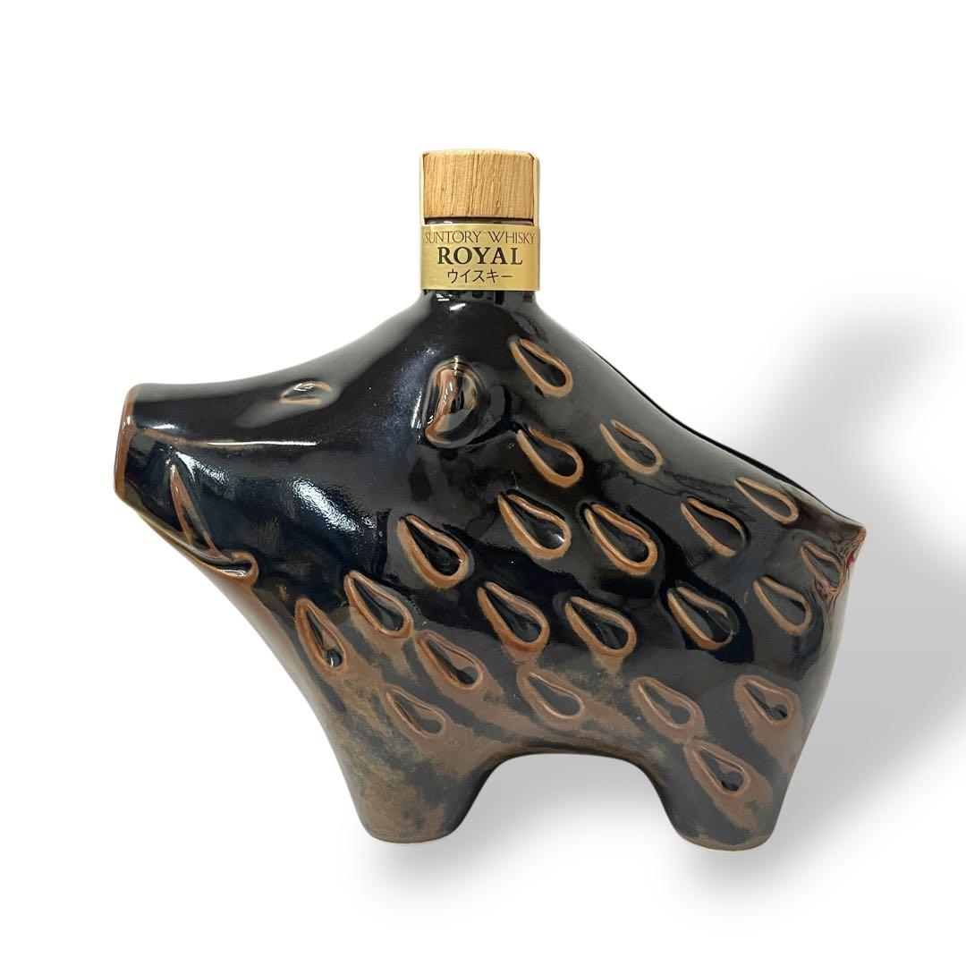【未開栓】SUNTORY /1995 亥（い）/干支ボトル/陶器