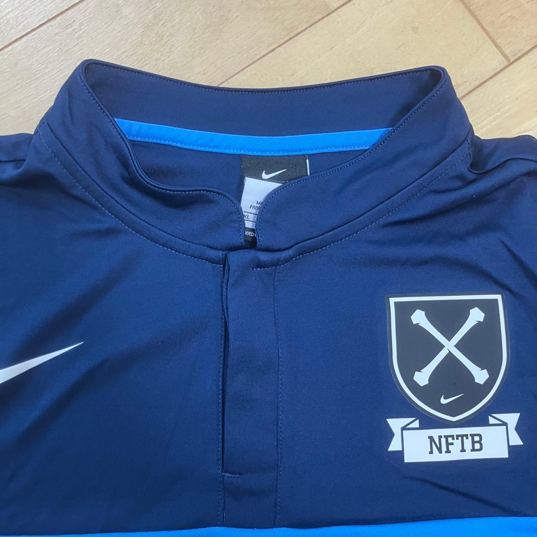 h*4様 極美品希少人気カラーNIKEナイキ NFTBピステプラクティスシャツセ