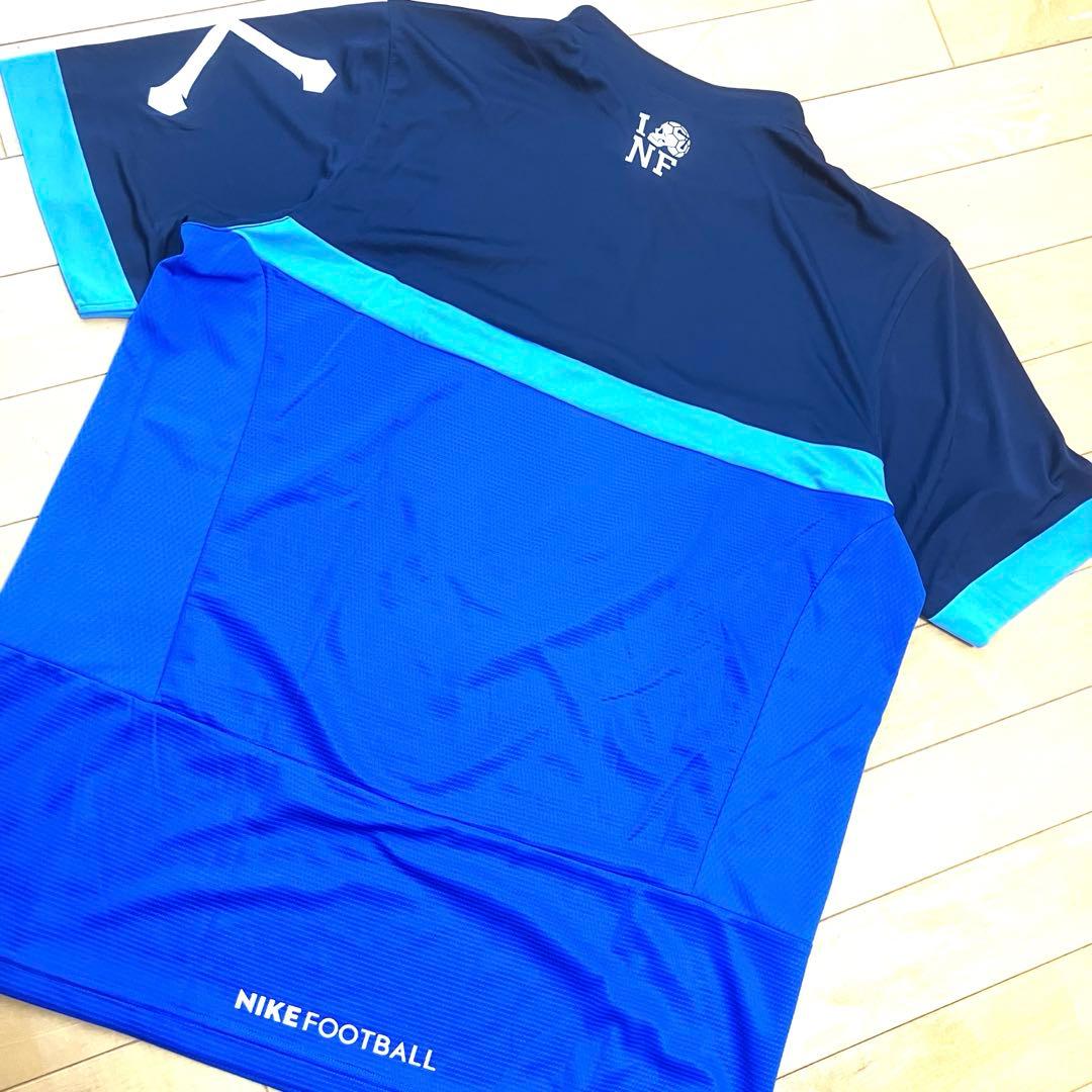 h*4様 極美品希少人気カラーNIKEナイキ NFTBピステプラクティスシャツセ