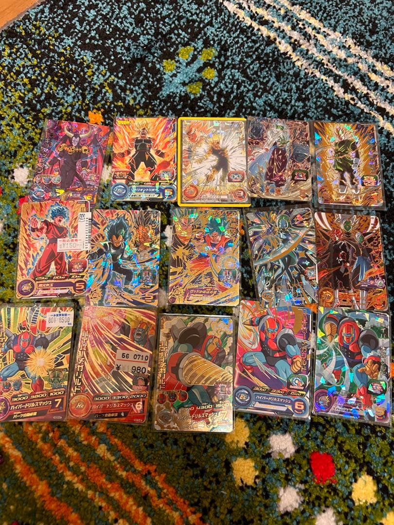 ドラゴンボールヒーローズ　バトスタ環境カード引退品