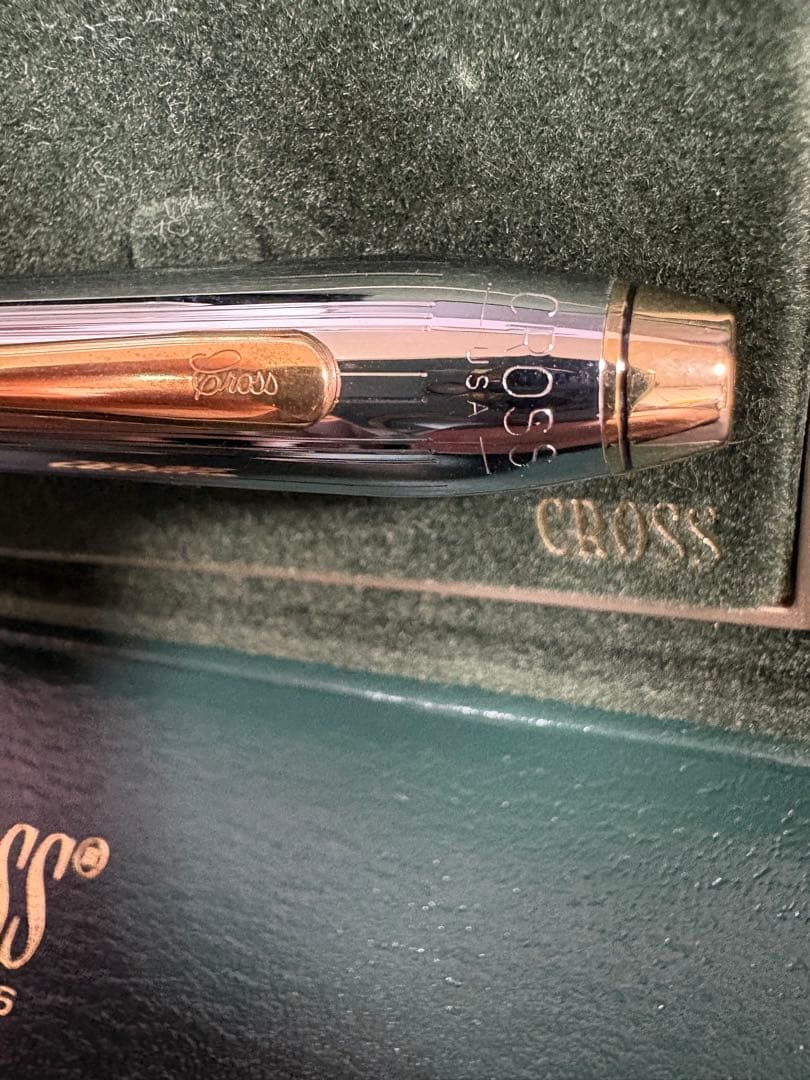 CROSS 万年筆 インクセット　クロス　タウンゼント　k18　旧ロゴ