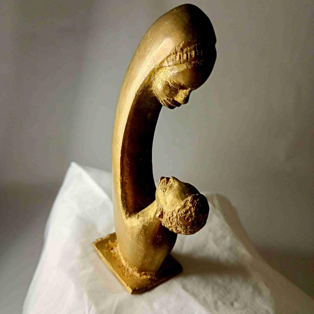 母子像 お守り 安産 祈願 懐妊 母と子 アフリカ 護符 魔除け アミュレット