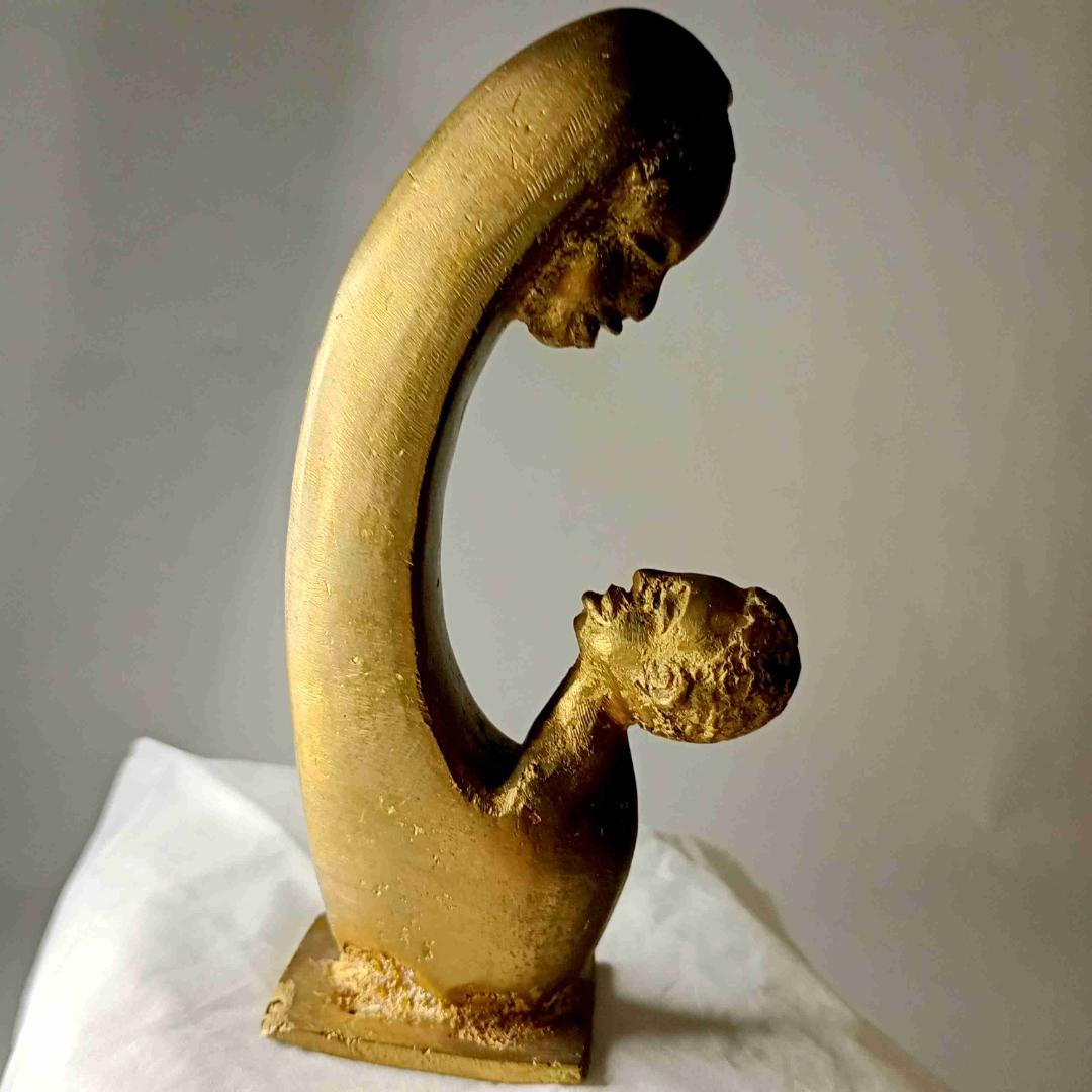 母子像 お守り 安産 祈願 懐妊 母と子 アフリカ 護符 魔除け アミュレット