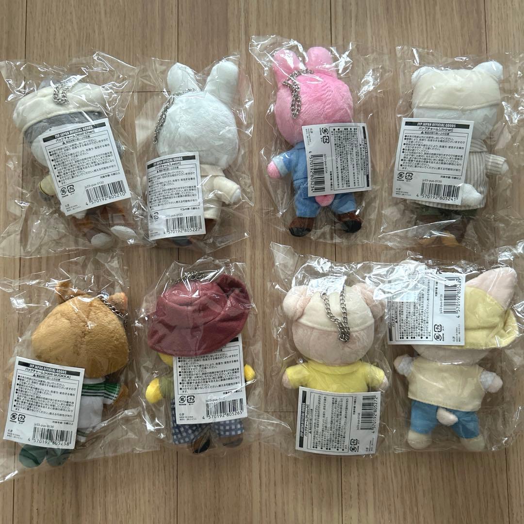 STRAY KIDS SKZ バッグチャーム ぬいぐるみ メンバー8個セット