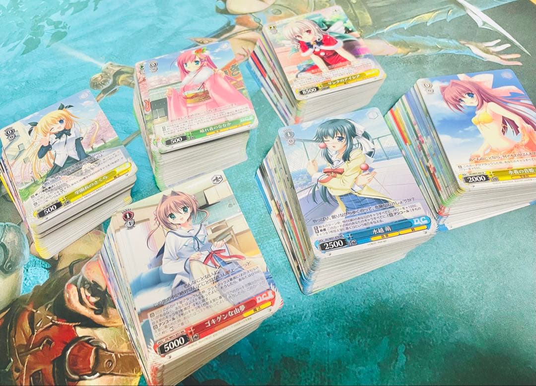 ヴァイスシュヴァルツ D.C. 過去弾3種 4コン オマケ付き