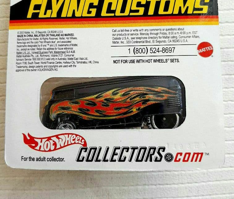 ホットウィール カスタマイズ VW ドラッグバス 数量限定