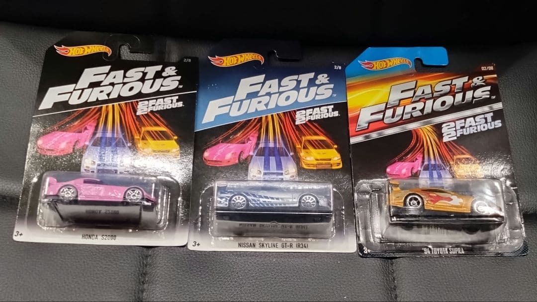 2Fast & 2Furious 3台セット