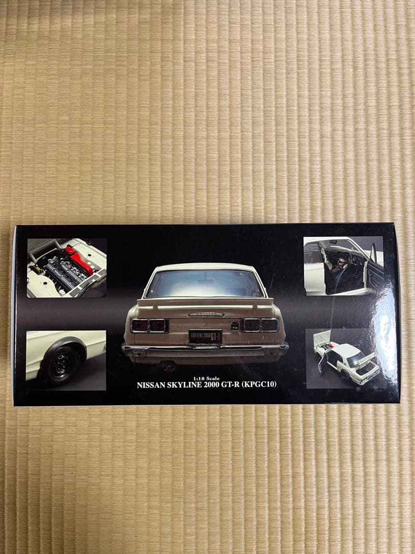 t*2様 京商 1/18 日産 スカイライン2000GTR(KPGC-10)