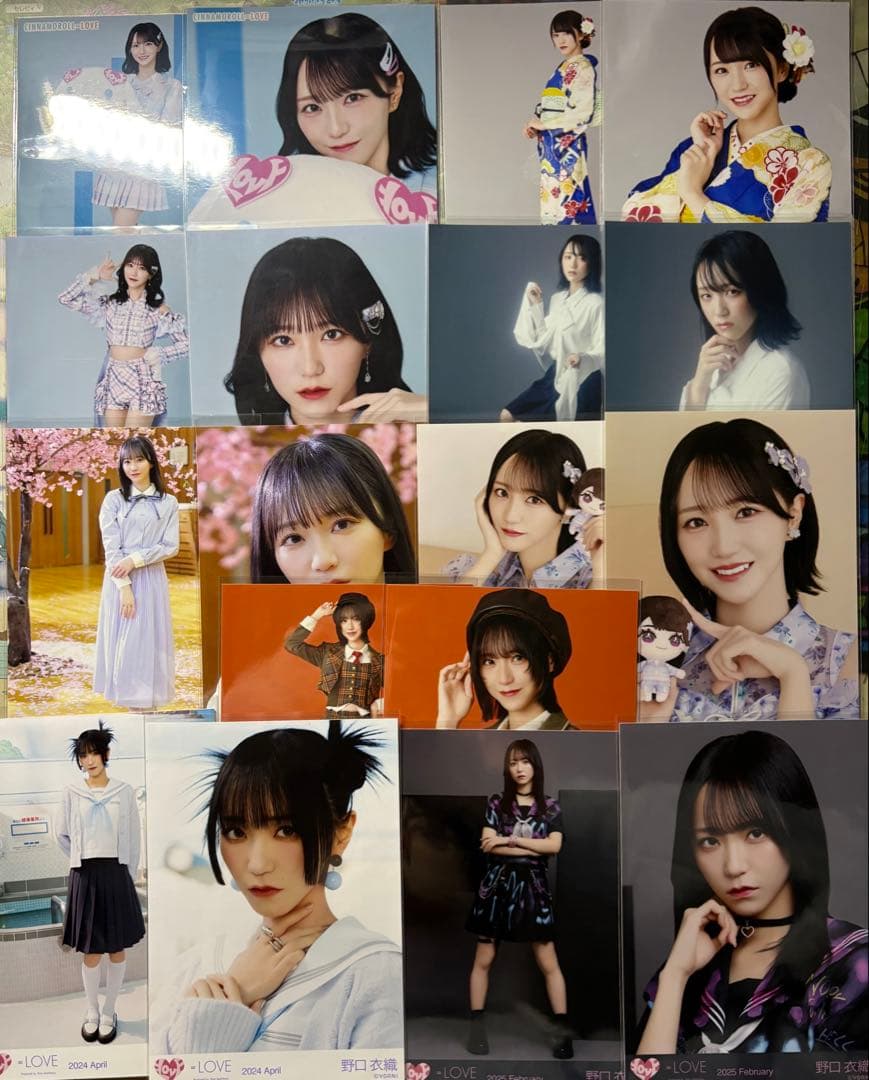 イコラブ 生写真 野口衣織 ノーマル11コンプ セミコンプ9 シュークリーム1