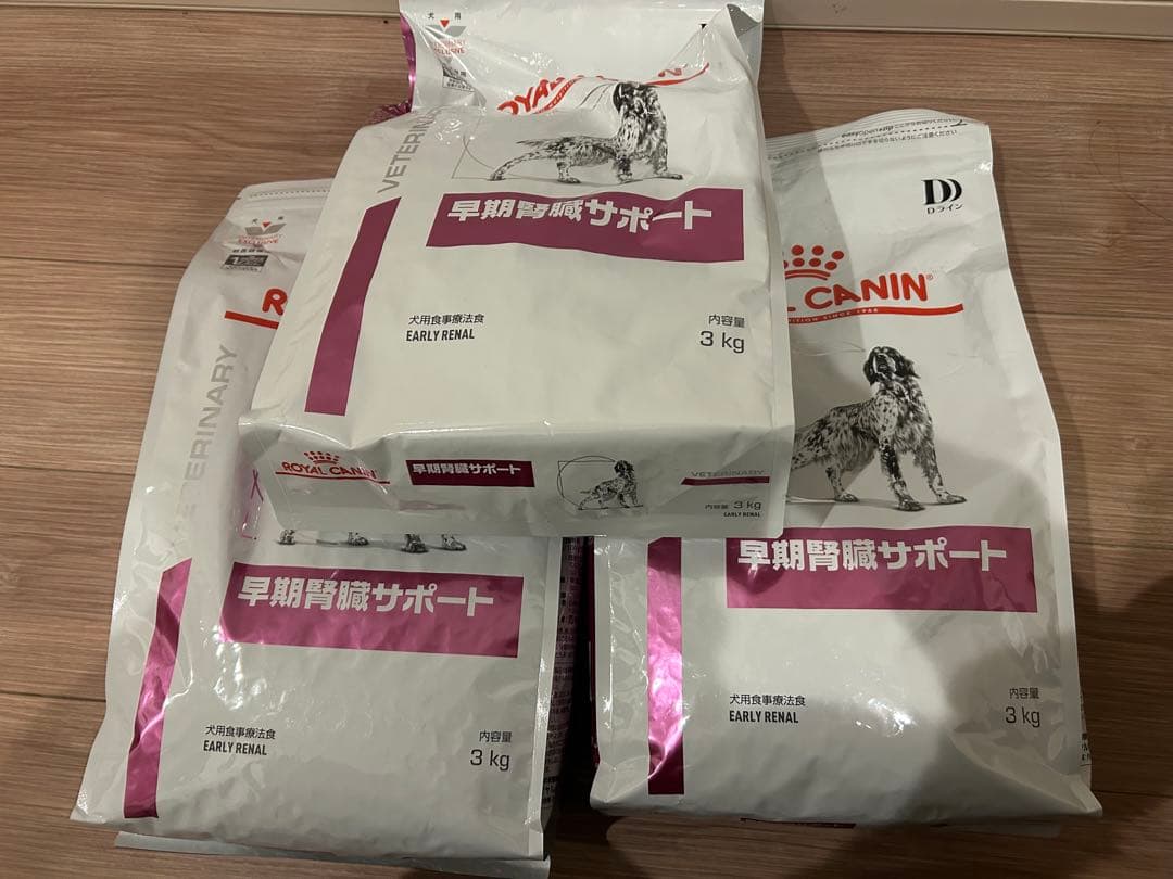 ちゃおさん専用 CANIN 早期腎臓サポート 3kg×3袋