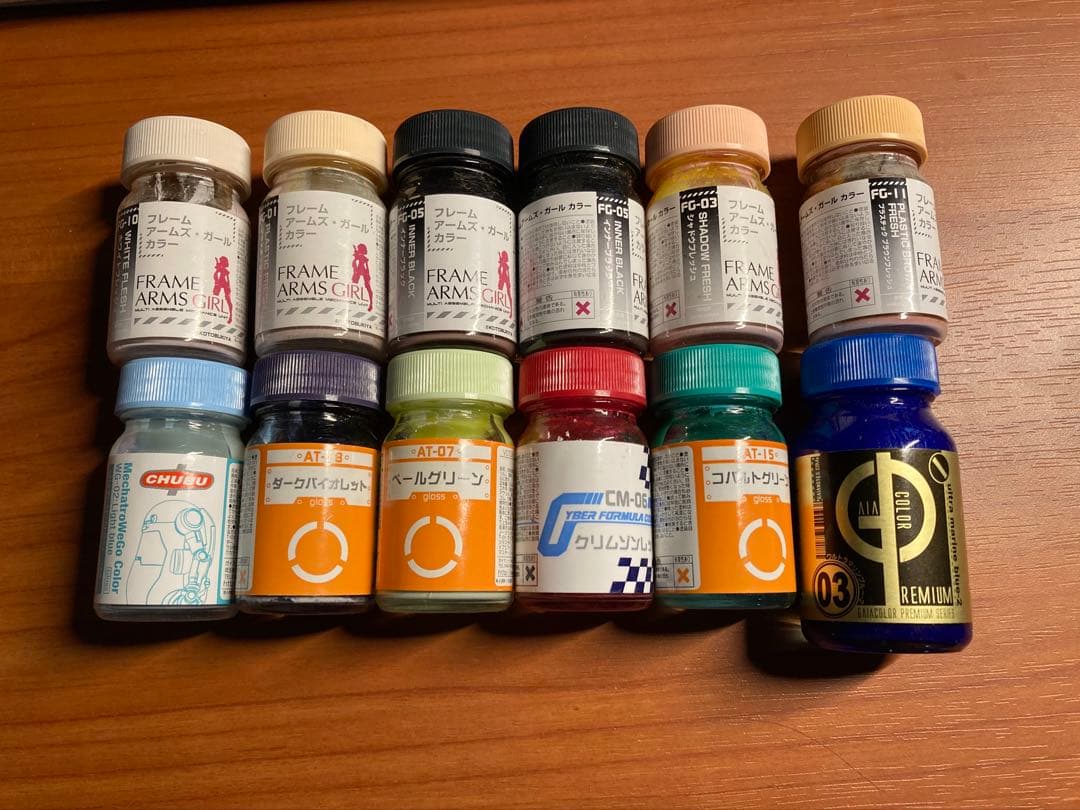 ガイアカラー　まとめ売り50個以上　プラモデル用ラッカー塗料　絶版カラー有