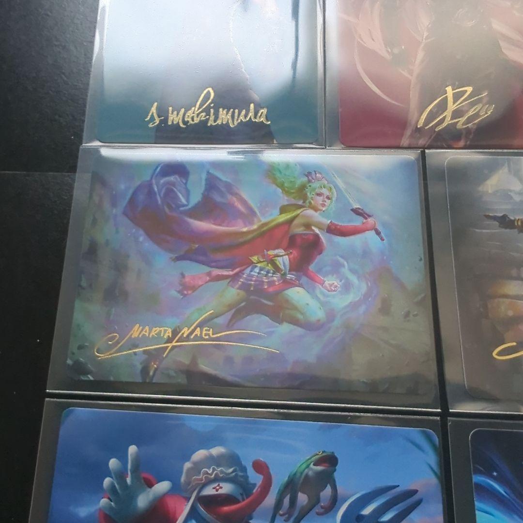 MTG FF 箔押しアートカード13枚