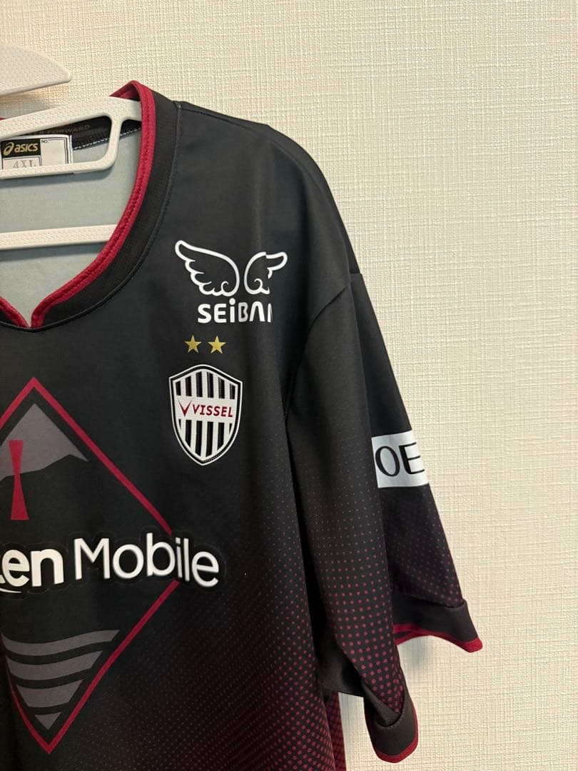 ヴィッセル神戸 オーセンティックユニフォーム　ホーム　4XL