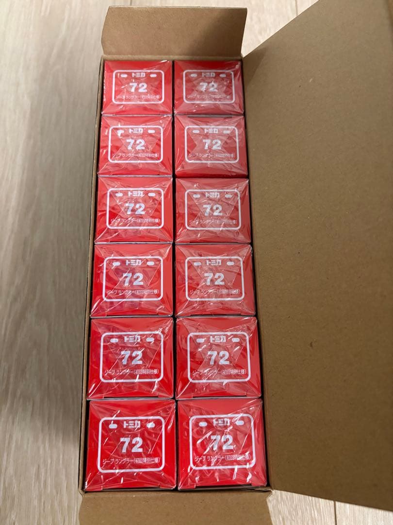 トミカ　ジープ　ラングラー　Jeep WRANGLER 初回特別仕様　12台　①